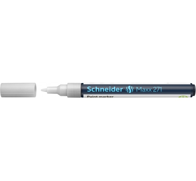 Маркер для декорат. та художніх робір SCHNEIDER MAXX 271 1,0 мм в блістері, білий