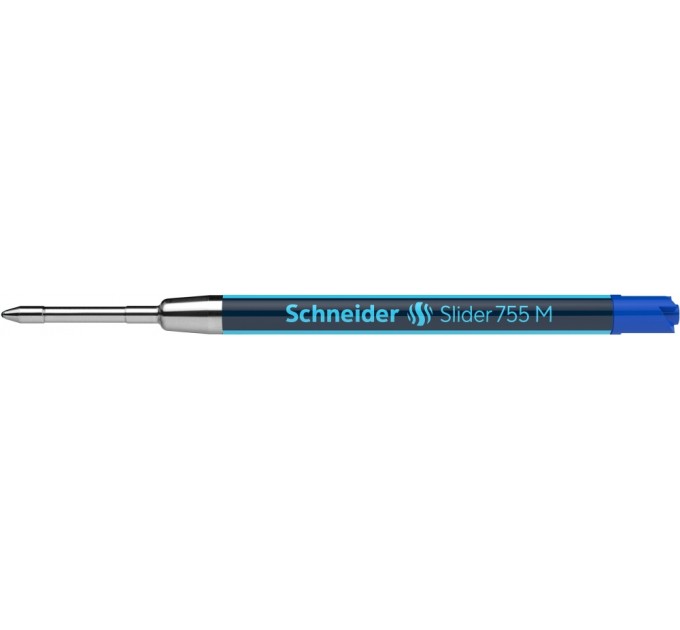 Стержень SCHNEIDER SLIDER 755 M 0,7 мм, в блістері, пише синім