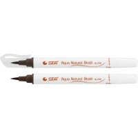 Маркер-пензлик акварельний STA 3700 AQUA NATURAL BRUSH 3700, шоколадний