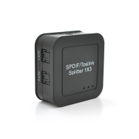Цифровий оптичний роздільник звуку SPDIF / Toslink 1x3
