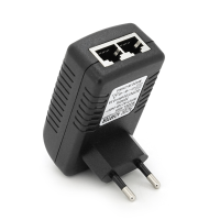 POE інжектор 48V 0,5A (24Вт) з портами Ethernet 10 / 100Мбіт / с