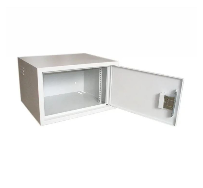 Антивандальна шафа VAGOS Super Antilom 19" 7U - 1.5 (530х320x450) двері - приховані петлі, замок - сувальдний, 8відп. 22мм