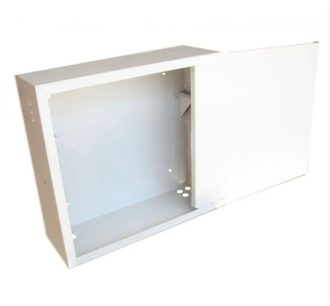 Антивандальна шафа VAGOS 19" 4U - 1.5 (550х500x250) двері пенал, замок - сувальдний, 6відп. 22мм