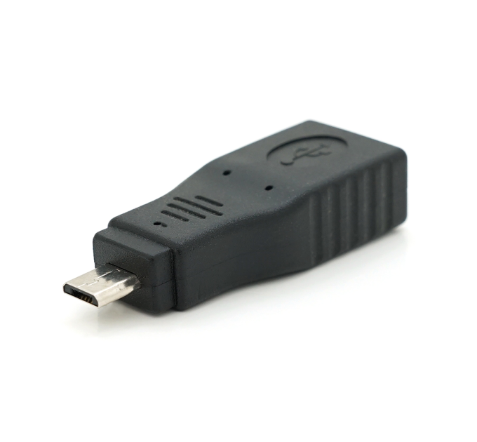Перехідник USB AF (мама) - micro USB (тато)