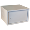 Антивандальна шафа VAGOS Lite Super Antilom 19" 7U - 0.8мм (530х320x450) двері - приховані петлі, замок - сувальдний, 8відп.