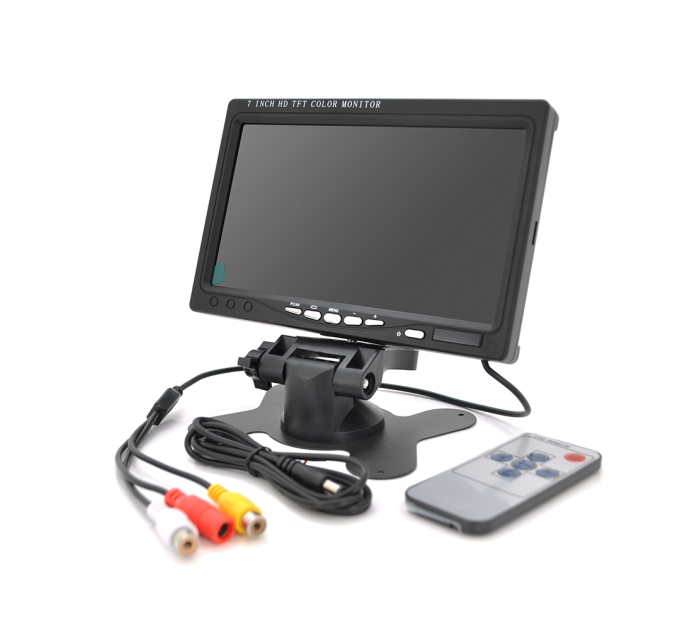 Монітор для відеоспостереження TFT 7 ", AV, 1024 * 600ips, 12V, BOX