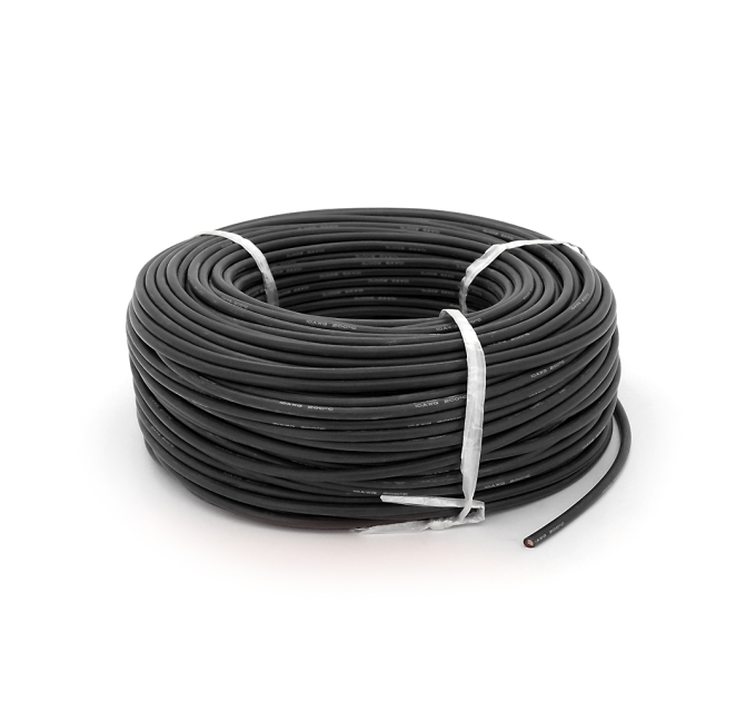 Кабель силіконовий луджений AWG 10 (чорний) 100м