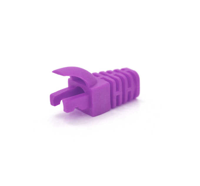 Ковпачок ізолюючий RJ-45 Purple Cat.5 / Cat.6 (100 шт / уп.) Q100