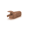 Ковпачок ізолюючий RJ-45 Brown Cat.5 / Cat.6 (100 шт / уп.) Q100