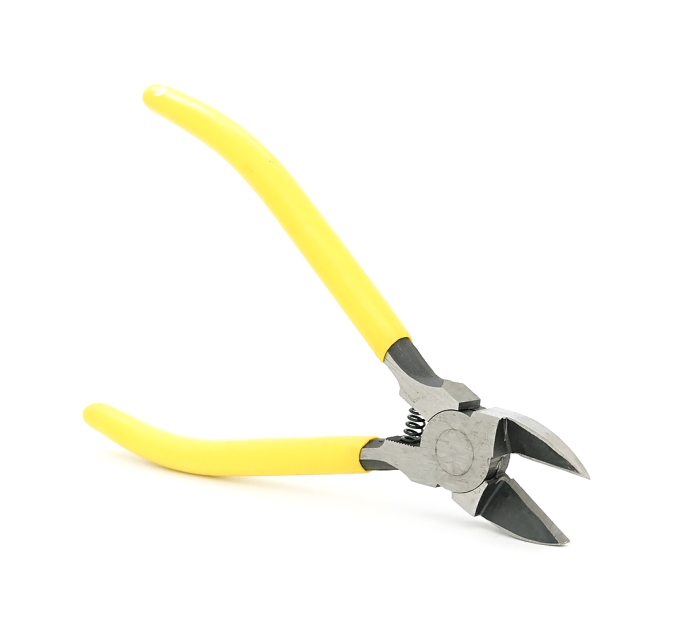Кусачки VOLTRONIC, жовта ручка, 150мм, 70гр