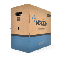 Кабель MERLION КПП-ВП 4*2*0,50 (UTP-cat.5E), СU, оболонка ПЕ, для нар. робіт, 305 м. Кабель MERLION КПП-ВП 4*2*0,50 (UTP-cat.5E), СU, оболонка ПЕ, для нар. робіт, 305 м.