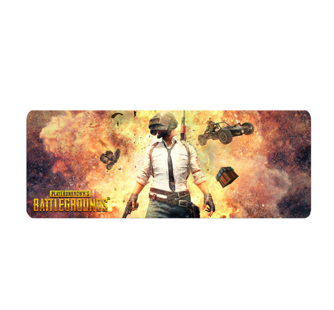 Килимок 300*700 тканинний BATTLEGROUNDS, товщина 2 мм, колір Mix, OEM