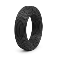 Кабель силіконовий луджений AWG 20 American Standard 20AWG / 0,5квМ / 600В, 400 метрів, негорючий, термостійкий, Black, ціна за метр