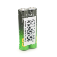 Батарейка GP Ultra Plus 24AUP-2S2, лужна AAA, 2 шт у вакуумній упаковці, ціна за упаковку