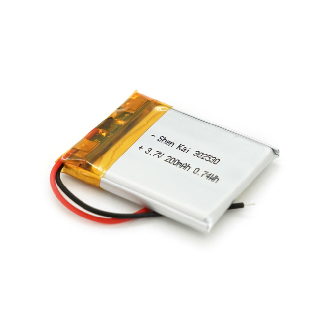 Літій-полімерний акумулятор 3*25*30mm (Li-ion 3.7В 200мА·год)