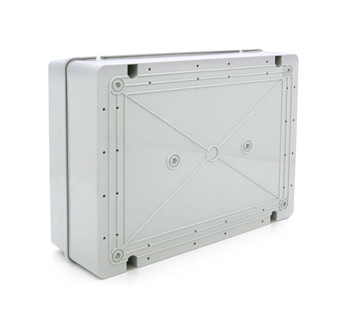 Коробка розподільна, СOURBI 245х190х90 з поворотною кришкою, IP65 (негорюча)