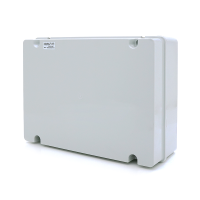 Коробка розподільна, СOURBI 245х190х90 з поворотною кришкою, IP65 (негорюча)