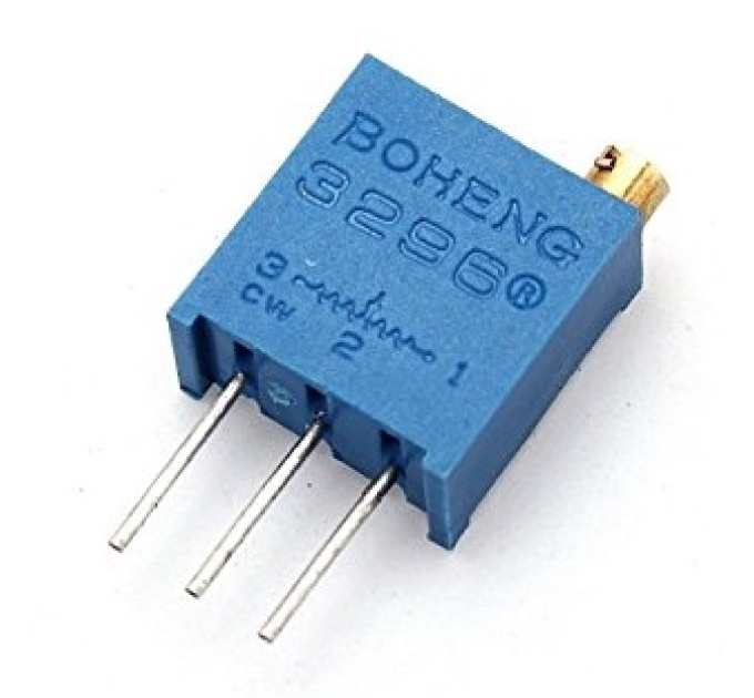 Резистор підбудовний BAOTER 3296W-1-502LF, 5 ком, 50 штук в упаковці, ціна за штуку