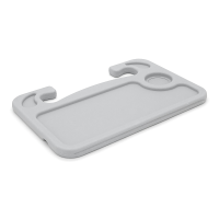 Столик подставка Р-3610G Box с креплением на руль в автомобиль, Gray, 420*280*20mm. 0.7kg. Box