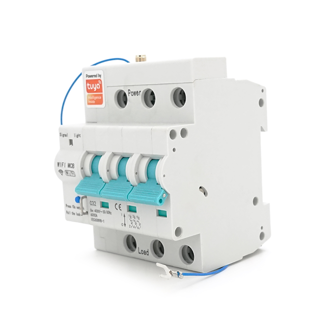 Автоматичний вимикач 3P / 220V / 32A с вітдаленним управлінням через WiFi
