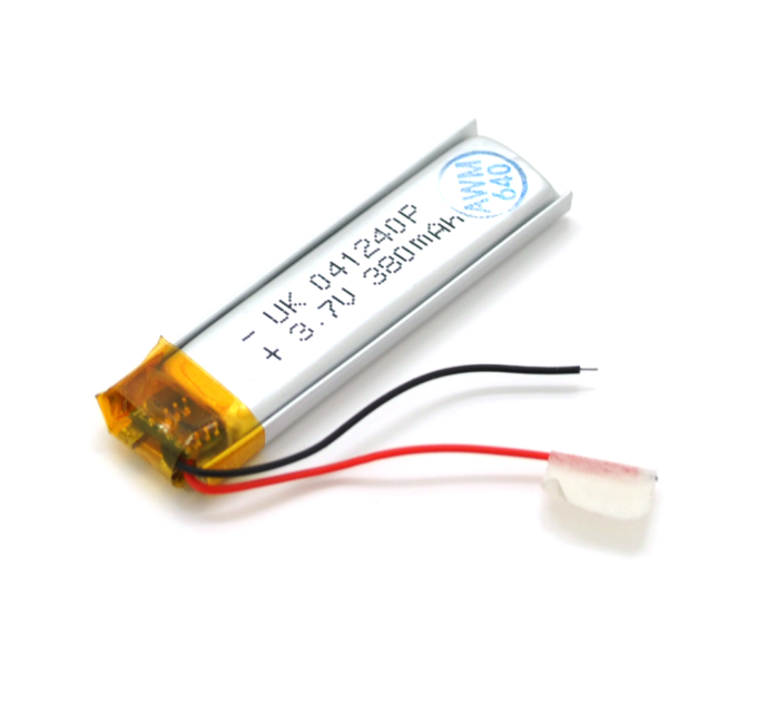 Літій-полімерний акумулятор 4*08*40mm (Li-ion 3.7В 350мА·год)