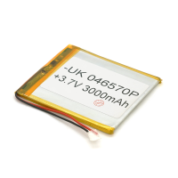 Літій-полімерний акумулятор 4*65*70mm (Li-ion 3.7В 3000мА·год)