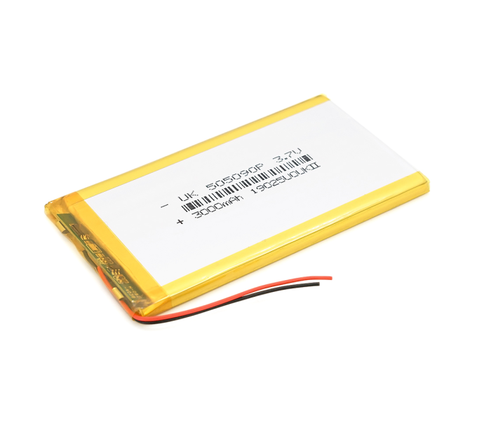 Літій-полімерний акумулятор 5*50*90mm (Li-ion 3.7В 3000мА·год)