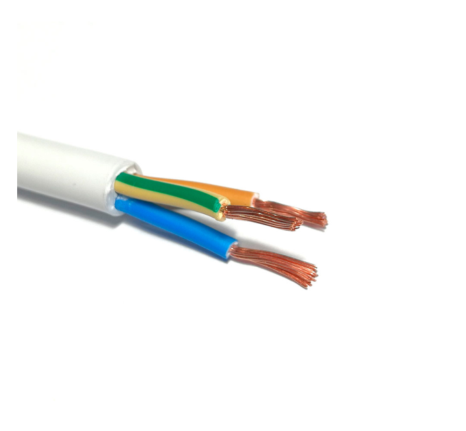 Кабель Одескабель H05VV-F 3G2,5 білий, ціна за метр