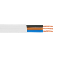Кабель Одескабель 03VVH2-F 3G1,5 білий, бухта 100м Кабель Одескабель 03VVH2-F 3G1,5 білий, бухта 100м
