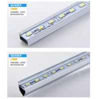 Стрічка світлодіодна 5630 алюмінієва, на твердій основі, 12V, 72LED