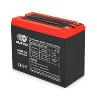 Тягова акумуляторна батарея AGM OUTDO 6-DZM-38 (EVF-38), 12V 38Ah, (223 х 105 х 174), Q1