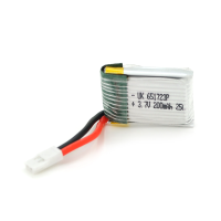Акумулятор 6,5 * 17 * 23P 25C, 3.7V (200mAh), 2 контакти Акумулятор 6,5 * 17 * 23P 25C, 3.7V (200mAh), 2 контакти