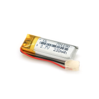 Літій-полімерний акумулятор 7*12*30mm (Li-ion 3.7В 230мА·год) Літій-полімерний акумулятор 7*12*30mm (Li-ion 3.7В 230мА·год)