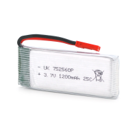 Акумулятор 7,5 * 25 * 60P 25C, 3.7V (900mAh), 2 контакти Акумулятор 7,5 * 25 * 60P 25C, 3.7V (900mAh), 2 контакти