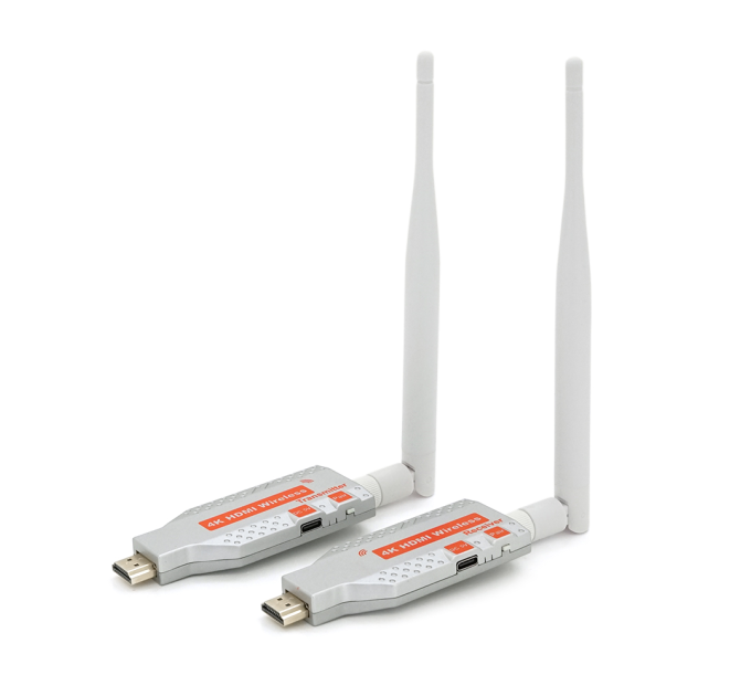 Одиноканальний активний подовжувач сигналу HDMI за допомогою Wi -Fi 4K100. Діапазон передач: до 100 метрів, 4К