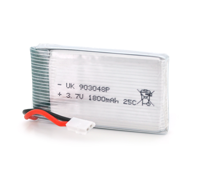 Акумулятор 9*30*48P 25C, 3.7V (1800mAh), 2 контакти