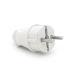 Вилка з заземленням, 16A 250V, A101, White, Q20
