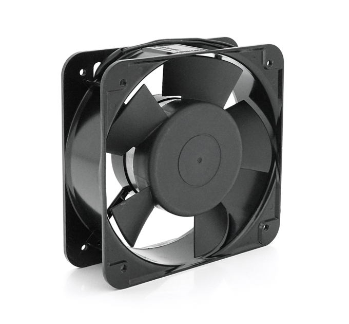 Кулер для охолодження серверних БП ТA15052HBL2 DC sleeve fan 2pin під паяння - 150*150*50мм, 220V / 0,22A, 2600об / хв, 38W