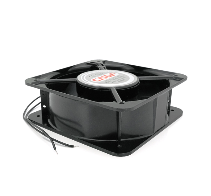 Кулер для охолодження серверних БП ТA15052HBL2 DC sleeve fan 2pin під паяння - 150*150*50мм, 220V / 0,22A, 2600об / хв, 38W