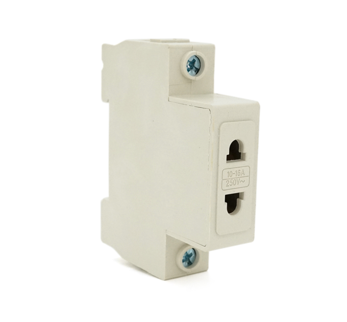 Модульна розетка Chenf Universal на DIN-рейку, 250V / 10-16A, Box