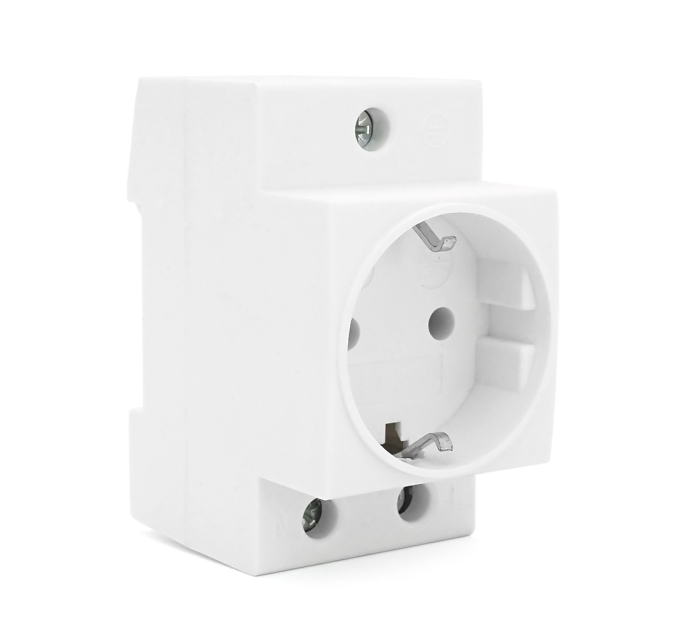 Модульна розетка PT-316 на DIN-рейку, 250V / 10-16A, 45*78.5*63mm