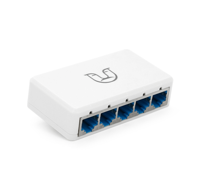 Комутатор ALFA S105 5 портів Ethernet 10 / 100 Мбіт / сек, BOX Q120