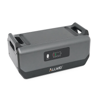 Додаткова батарея ALLWEI B200PRO (ємність 2048 Вт·ч), LiFePO4, потужність 2400 Вт, для зарядної станції SGR-PPS2400-2PRO, 480x255x240 мм, 18.6 кг