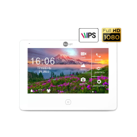 7ми дюймовий сенсорний Full HD відеодомофон з пам'яттю NeoLight ALPHA HD білий 7ми дюймовий сенсорний Full HD відеодомофон з пам'яттю NeoLight ALPHA HD білий