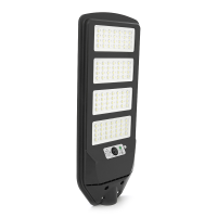 SOLAR LED-ліхтар Anern AN-ISGL10-150W, 150W,112LED / 5054, 3.2v12AH LiFePO4, 1900lm, заряд 8 год, розряд 4 години, IP66. ABC Plastic, 622*251*47мм
