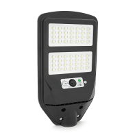 SOLAR LED-ліхтар Anern AN-ISGL10-80W, 8W, 56LED / 5054, 3.2v4AH LiFePO4, 600lm, заряд 8 ч, разряд 4 часа, IP66. ABC Plastic, 413*231*47mm
