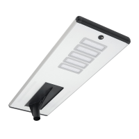 SOLAR LED-ліхтар Anern AN-SLB-200W, 36V 200W, 240LED, 1152WH LiFePO4, 210lm / w, 120°, заряд 8 ч, разряд 4 часа, IP66. Aluminium+PMMA, 1761*595*60mm