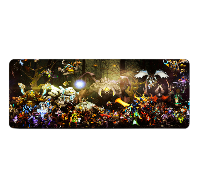 Килимок 300*700 тканинний DOTA2 "Attack of the Titans", товщина 3 мм, OEM