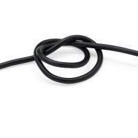 Кабель силіконовий луджений AWG 6 Black (чорний) ціна за метр