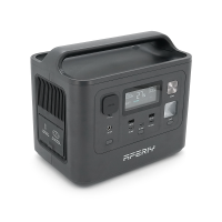 Портативна станція AFERIY AF-P010, LiFePO4 512Втч. (max800)Вт,MPPT 11.5-50В-8А(200Вт), LED, out220v USB-A,3xType-C PD20 / 100Вт, DC+прикурювач 12В / 10А,272*184,5*240 мм. 6.5kg